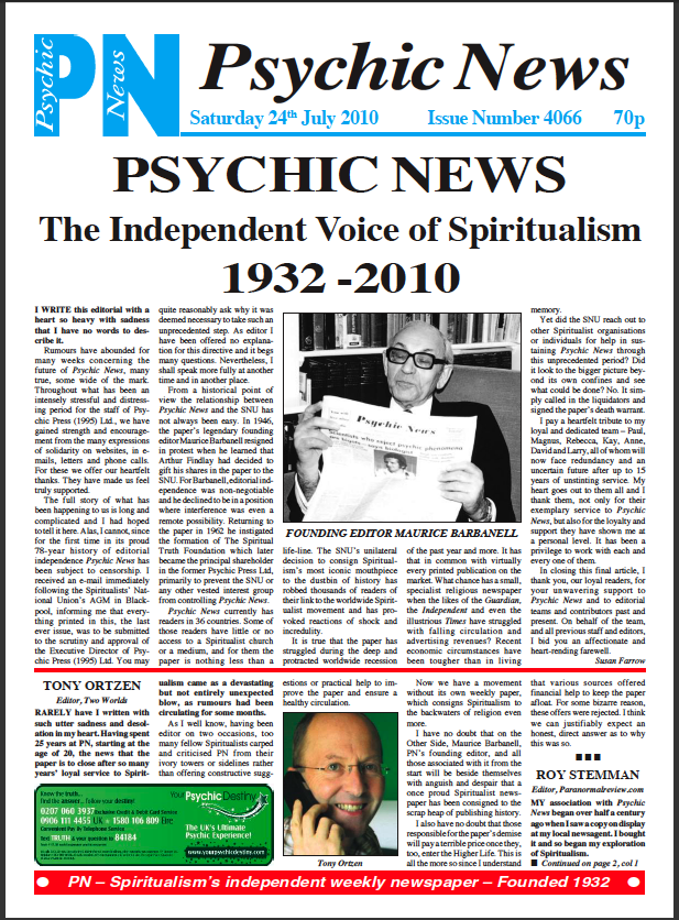 Last Psychic News