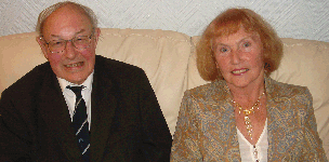 Prof Archie Roy and Tricia Robertson